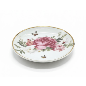 Prato Joia Filete Borda Dourada 10Cm - Ce Porcelana